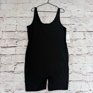 NWT Isabel Maternity by Ingrid & Isabel One Piece Unitard Shorts Romper Bodysuit